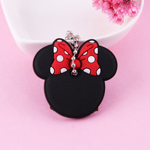 Load image into Gallery viewer, Cute Cartoon Keychain Silicone Stitch Protective Key Case Cover for Key Control Dust Cap Holder Gift Women Key Chain